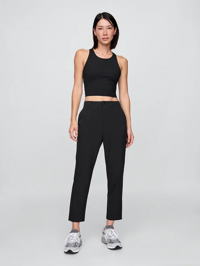 GapFit Downtown Runaround-broek met hoge taille