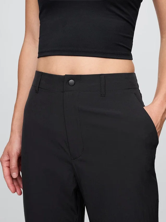 GapFit Downtown Runaround-broek met hoge taille