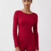 GapFit glad T-shirt met boothals