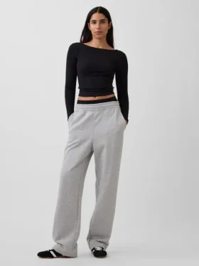 GapFit glad T-shirt met boothals