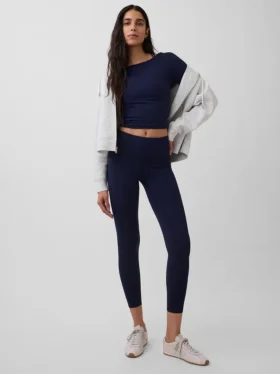 GapFit glad T-shirt met boothals
