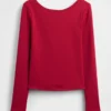 GapFit glad T-shirt met boothals
