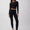 GapFit glad T-shirt met boothals