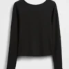 GapFit glad T-shirt met boothals