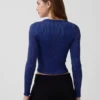 GapFit naadloze geribde crop-top