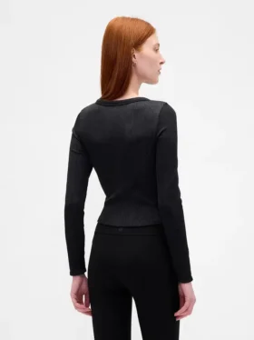 GapFit naadloze geribde crop-top