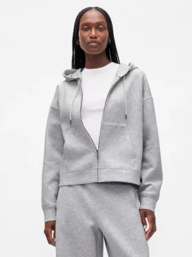 GapFit oversized hoodie met rits