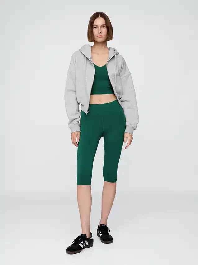 GapFit Smooth cropped legging met hoge taille