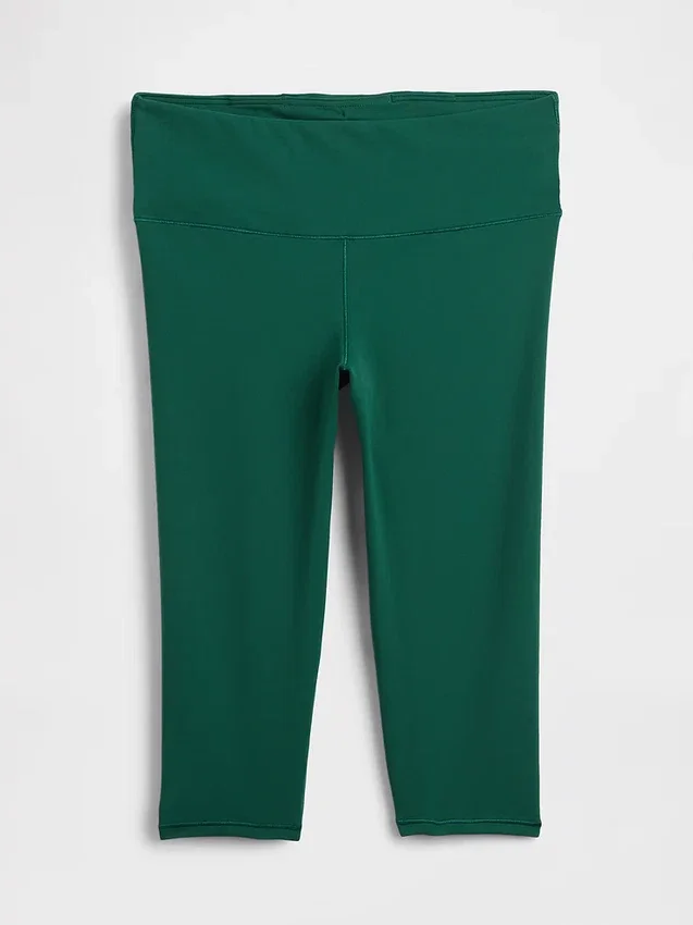 GapFit Smooth cropped legging met hoge taille