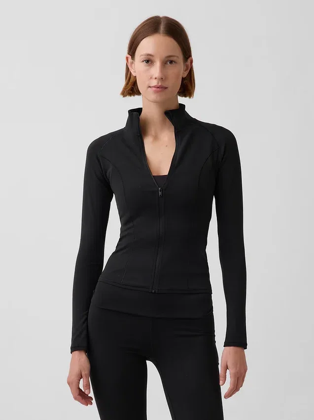 GapFit Smooth-jasje met rits