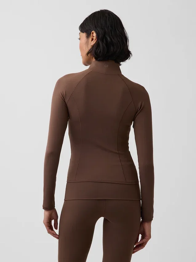 GapFit Smooth-jasje met rits