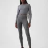 GapFit Smooth Jersey-legging met hoge taille