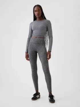 GapFit Smooth Jersey-legging met hoge taille