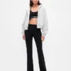 GapFit Smooth Mini-flare-legging met omgeslagen tailleband