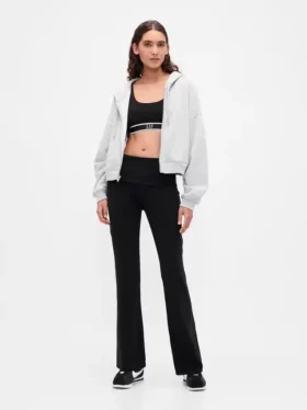 GapFit Smooth Mini-flare-legging met omgeslagen tailleband