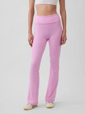 GapFit Smooth Mini-flare-legging met omgeslagen tailleband