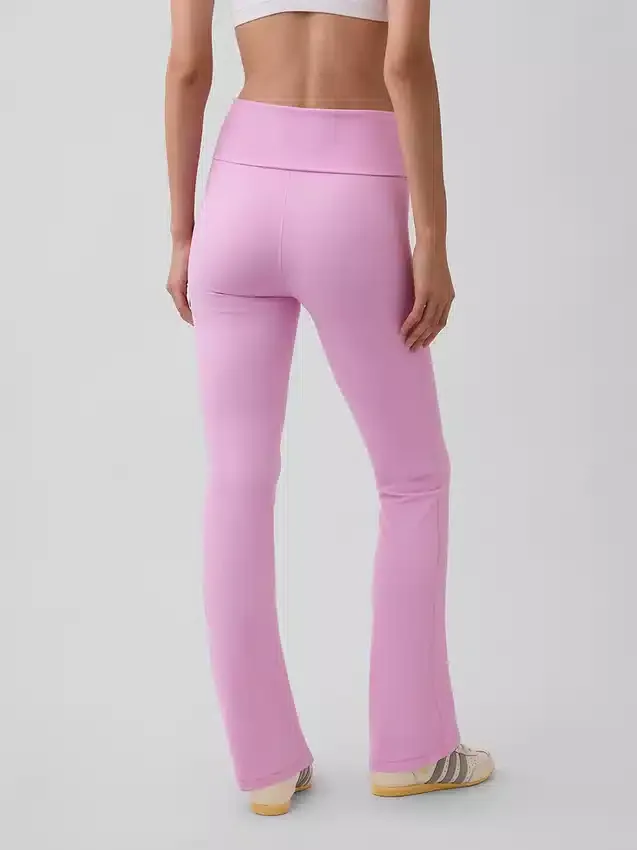 GapFit Smooth Mini-flare-legging met omgeslagen tailleband