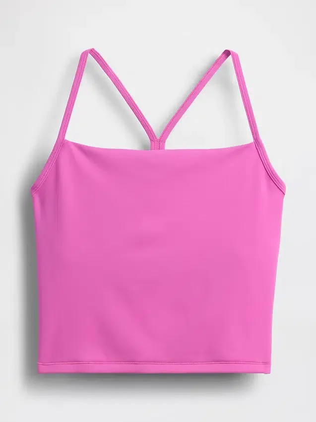GapFit Smooth Racerback Crop-tanktop