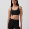 GapFit Smooth sportbeha met racerback voor gemiddelde belasting