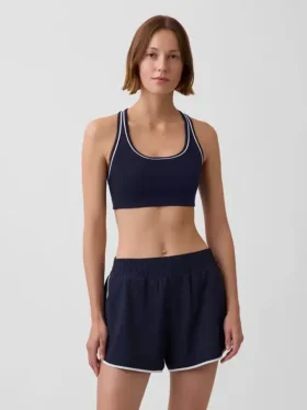 GapFit Smooth sportbeha met racerback voor gemiddelde belasting