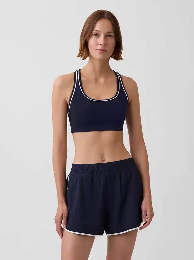 GapFit Smooth sportbeha met racerback voor gemiddelde belasting