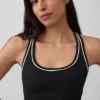 GapFit Smooth sportbeha met racerback voor gemiddelde belasting