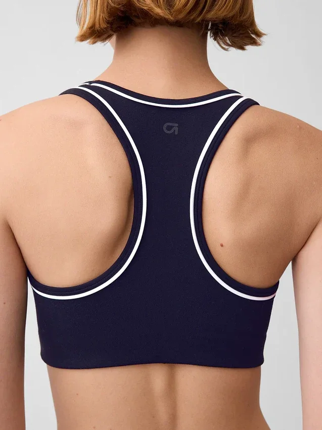 GapFit Smooth sportbeha met racerback voor gemiddelde belasting