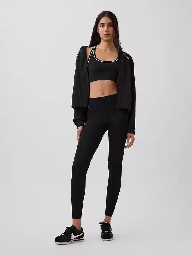 GapFit Smooth sportbeha met racerback voor gemiddelde belasting