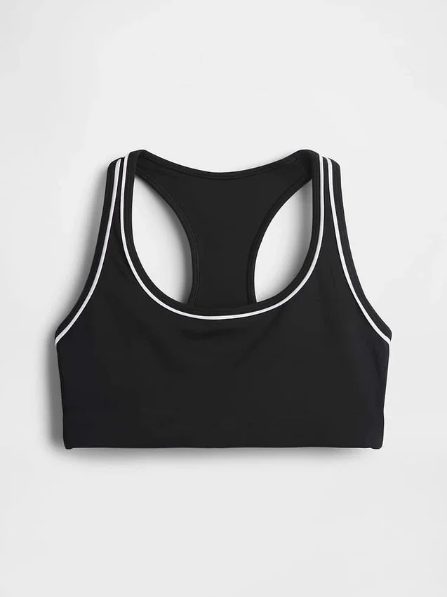 GapFit Smooth sportbeha met racerback voor gemiddelde belasting