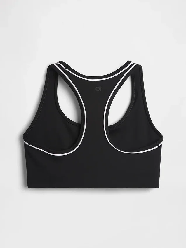 GapFit Smooth sportbeha met racerback voor gemiddelde belasting