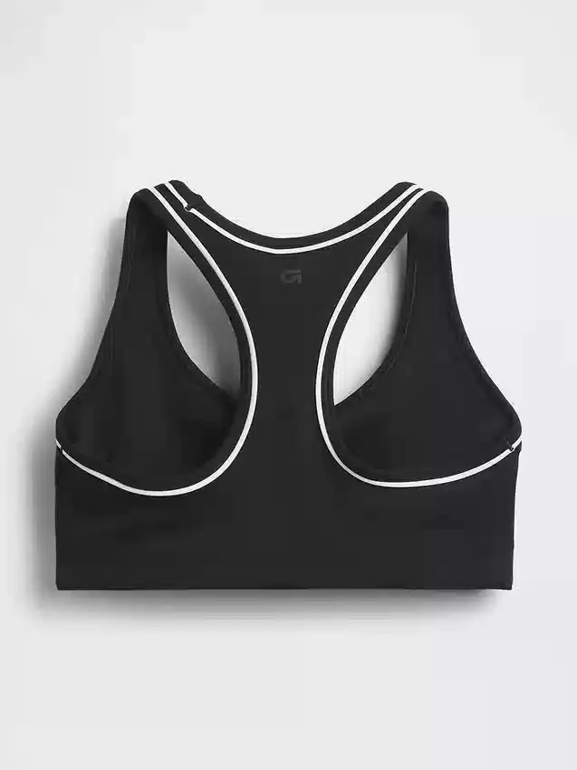 GapFit Smooth sportbeha met racerback voor gemiddelde belasting