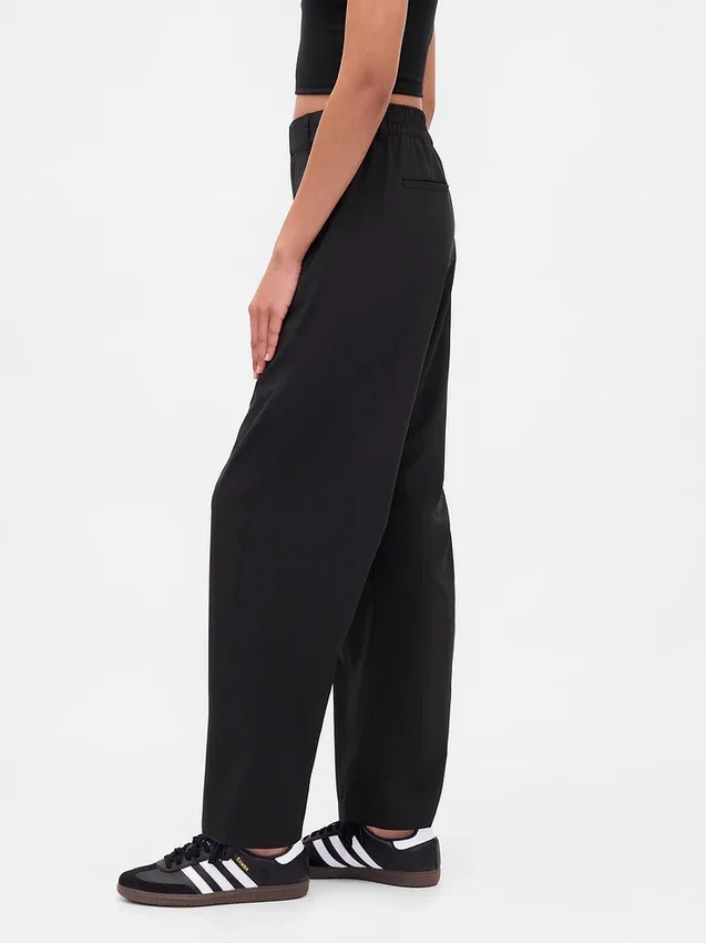 GapFit Tech broek met hoge taille en wijd been