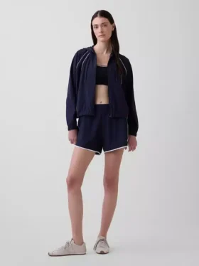 GapFit Tech hardloopkorte broek met hoge taille