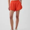 GapFit Tech hardloopkorte broek met hoge taille