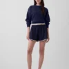 GapFit Tech hardloopkorte broek met hoge taille