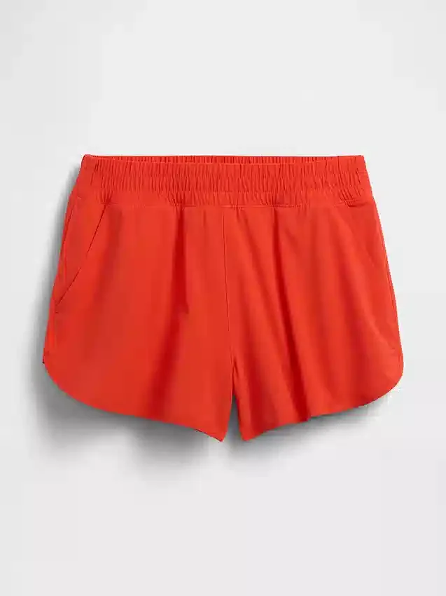 GapFit Tech hardloopkorte broek met hoge taille