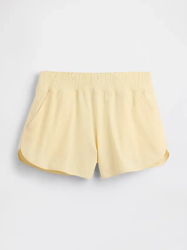 GapFit Tech hardloopkorte broek met hoge taille