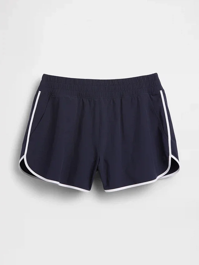 GapFit Tech hardloopkorte broek met hoge taille