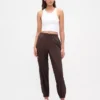 GapFit Tech joggingbroek met hoge taille en rits aan de zoom