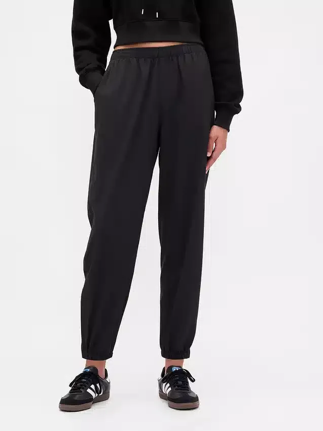GapFit Tech joggingbroek met hoge taille en rits aan de zoom