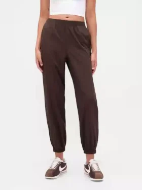 GapFit Tech joggingbroek met hoge taille en rits aan de zoom