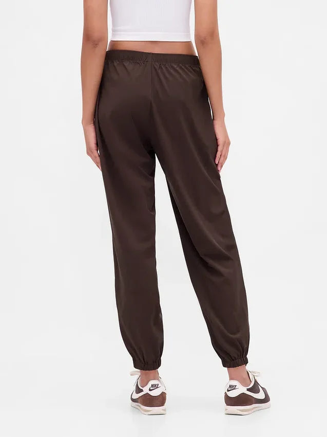 GapFit Tech joggingbroek met hoge taille en rits aan de zoom