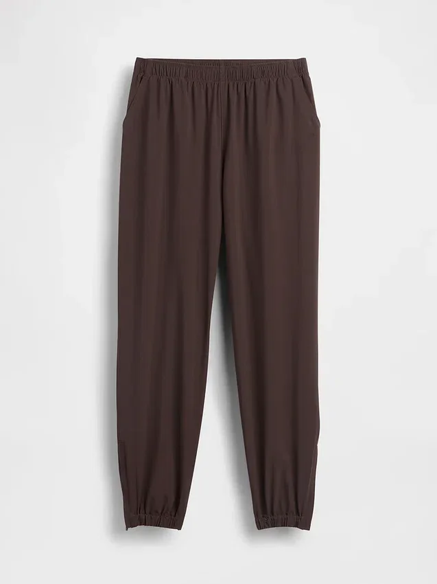 GapFit Tech joggingbroek met hoge taille en rits aan de zoom
