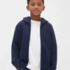 GapFit Tech sneldrogende hoodie met rits voor kinderen