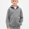 GapFit Tech sneldrogende hoodie met rits voor kinderen