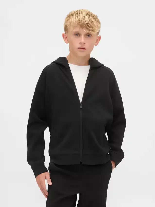 GapFit Tech sneldrogende hoodie met rits voor kinderen