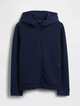GapFit Tech sneldrogende hoodie met rits voor kinderen