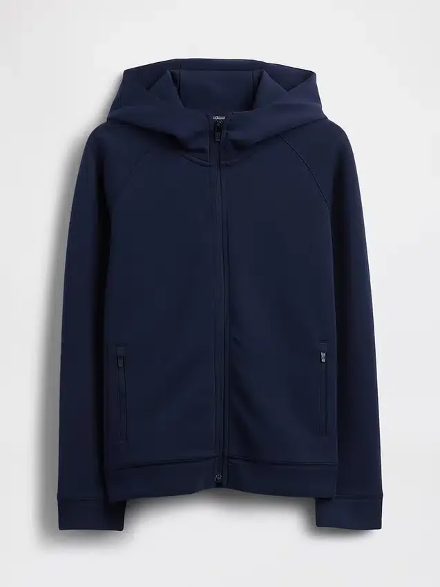 GapFit Tech sneldrogende hoodie met rits voor kinderen