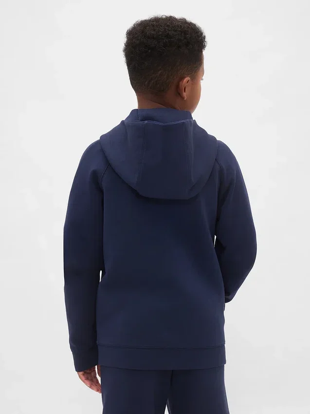 GapFit Tech sneldrogende hoodie met rits voor kinderen