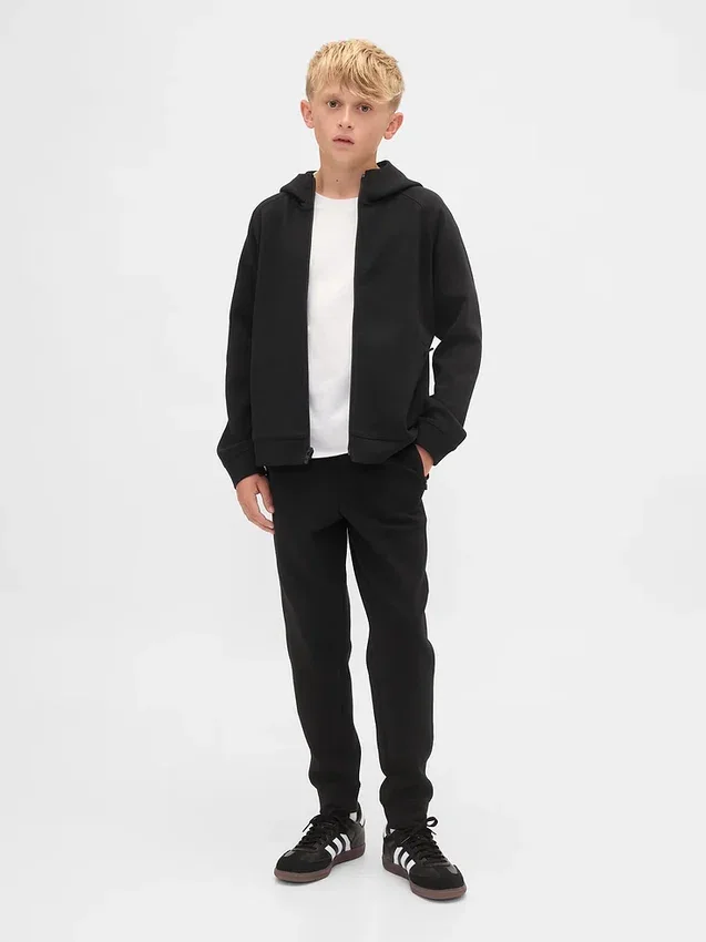 GapFit Tech sneldrogende hoodie met rits voor kinderen